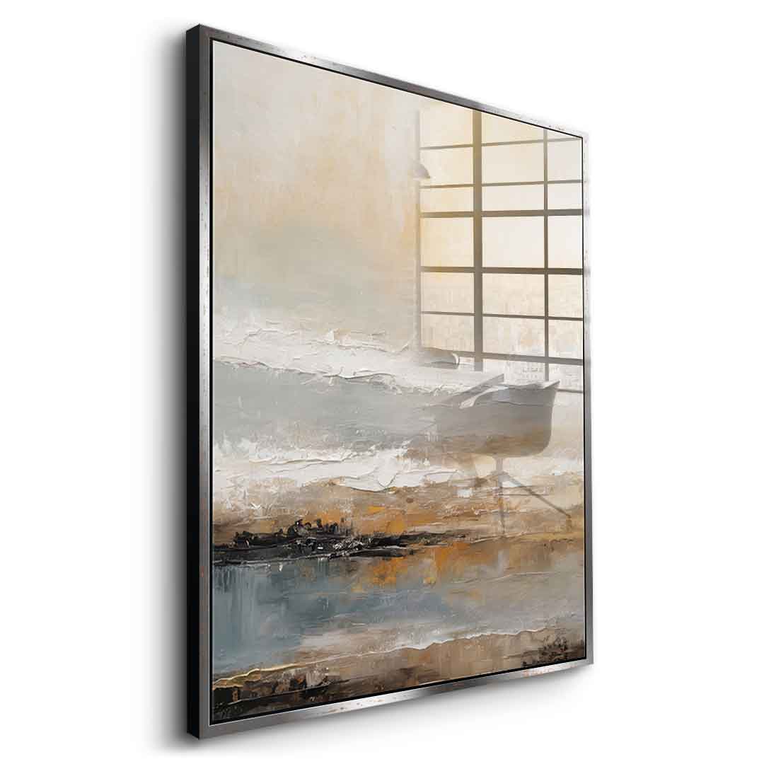 Quiet Shoreline At Dusk - Acrylic glass