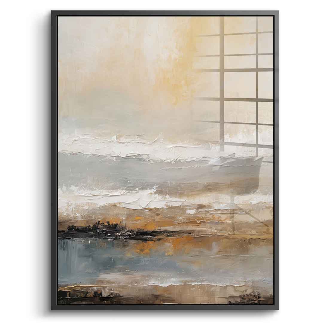 Quiet Shoreline At Dusk - Acrylic glass