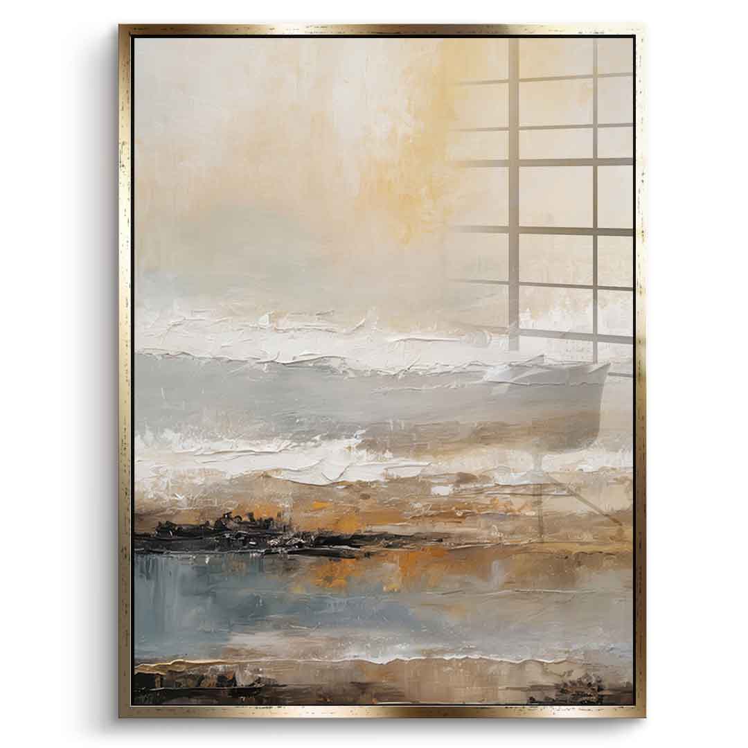 Quiet Shoreline At Dusk - Acrylic glass