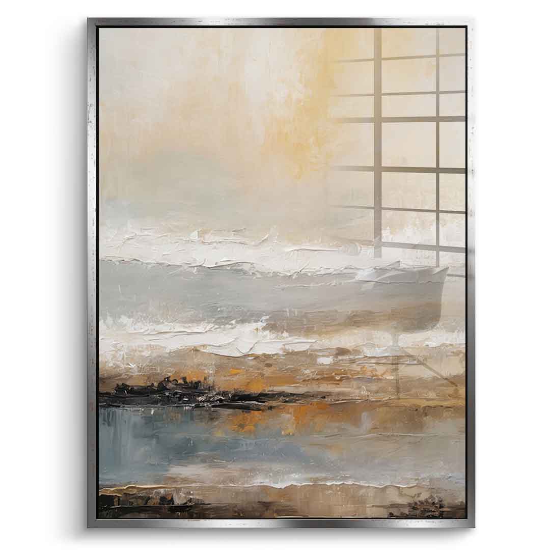 Quiet Shoreline At Dusk - Acrylic glass