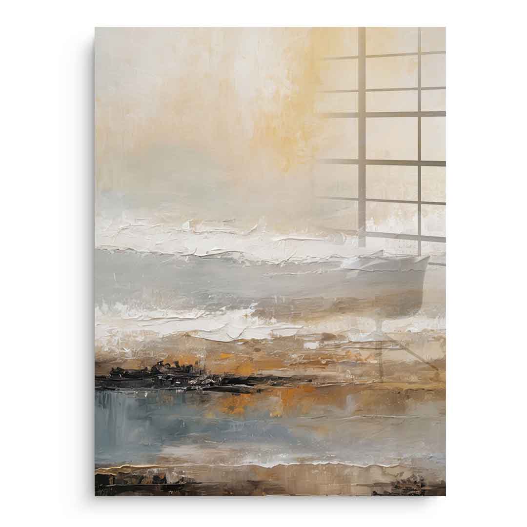 Quiet Shoreline At Dusk - Acrylic glass