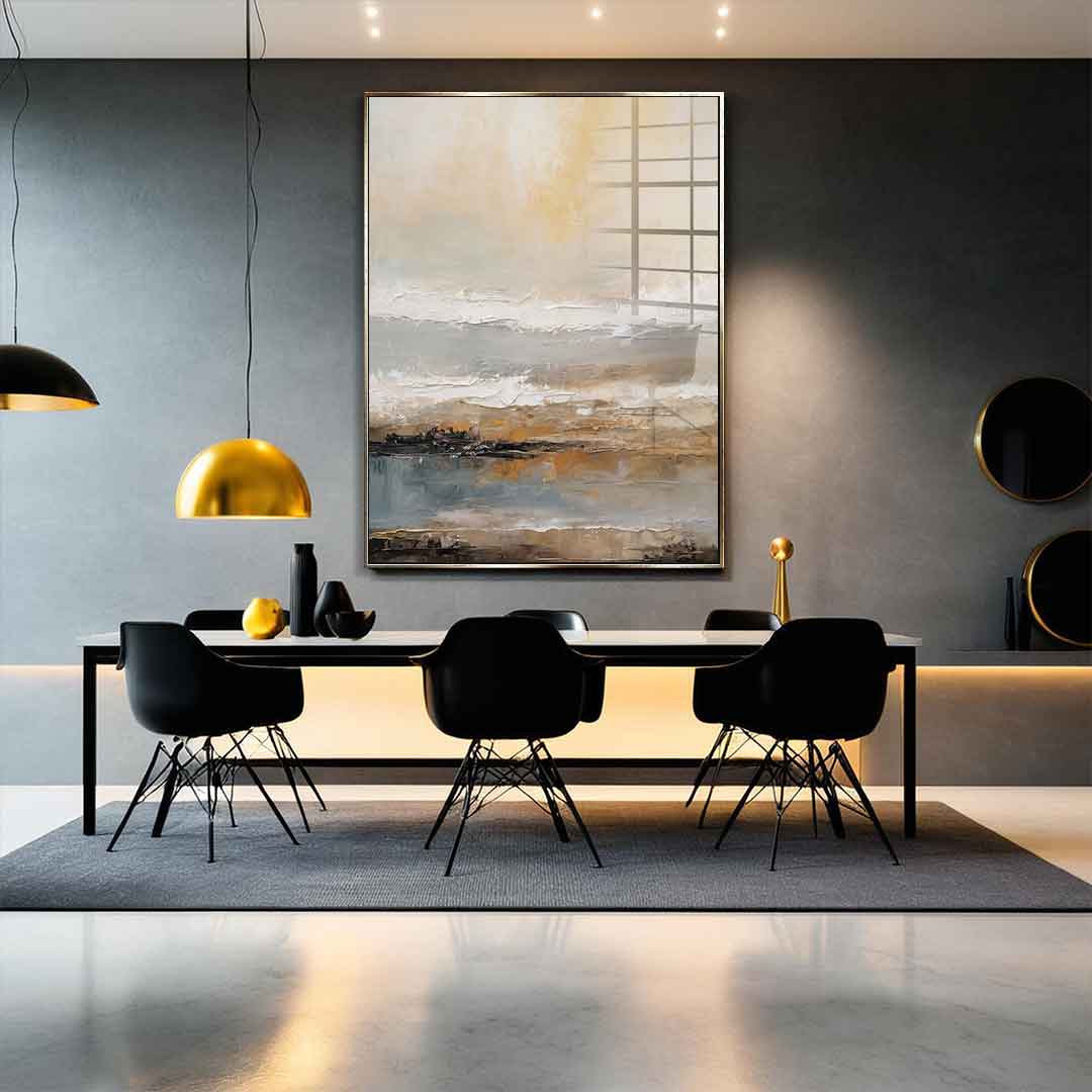 Quiet Shoreline At Dusk - Acrylic glass