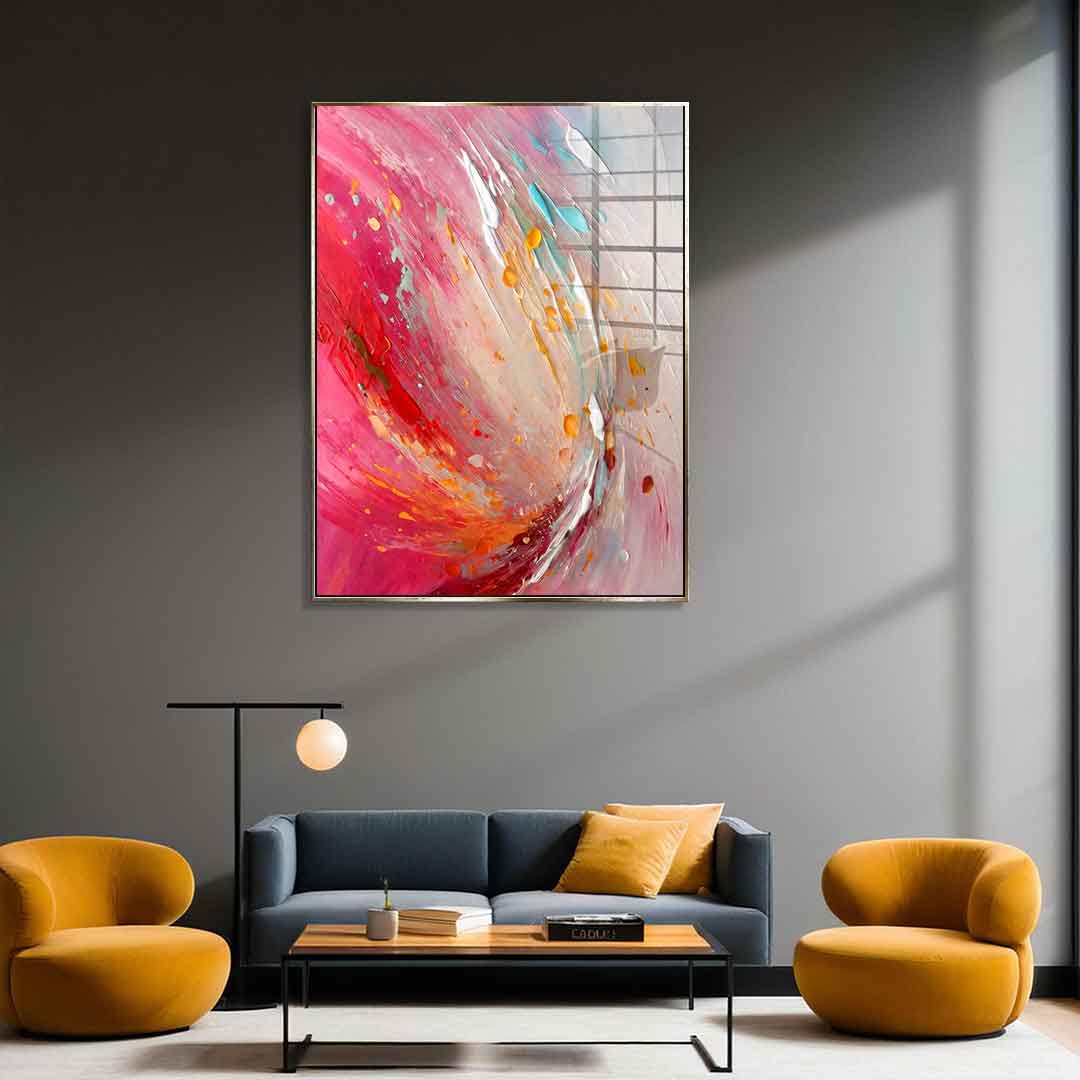 Radiant Whirlwind - Acrylic glass