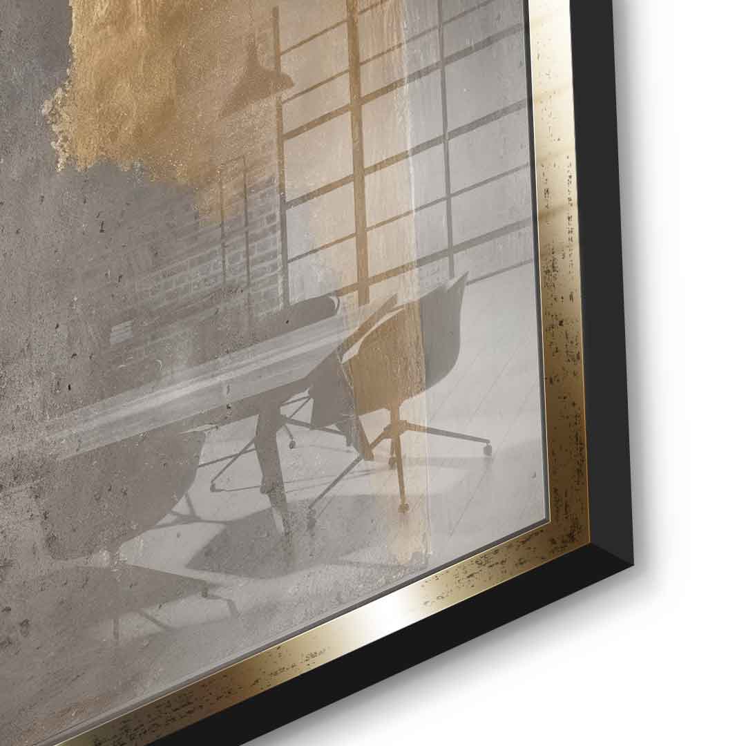 Receding History - Acrylglas