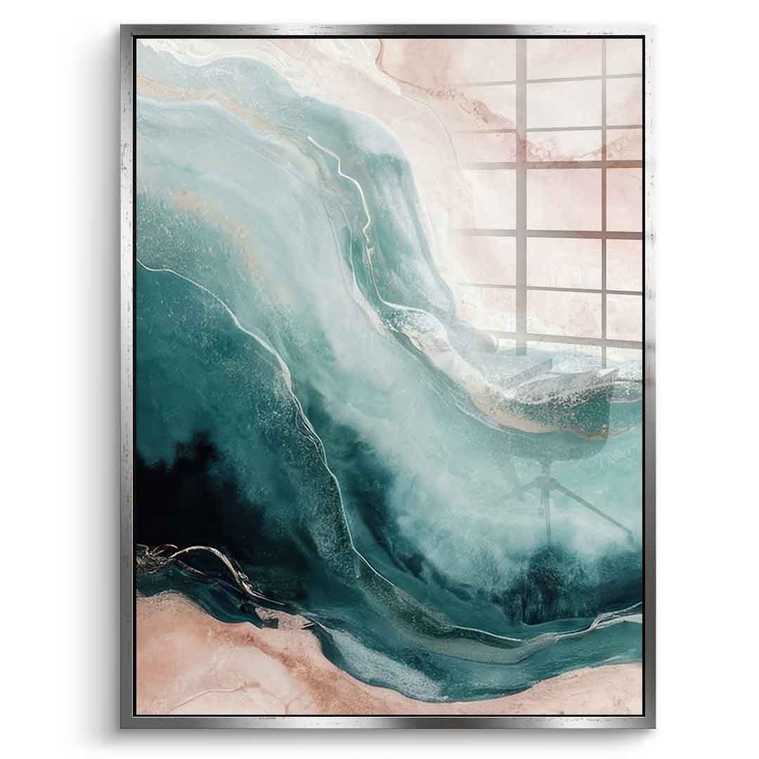 Serpentine Shores - Acrylic glass