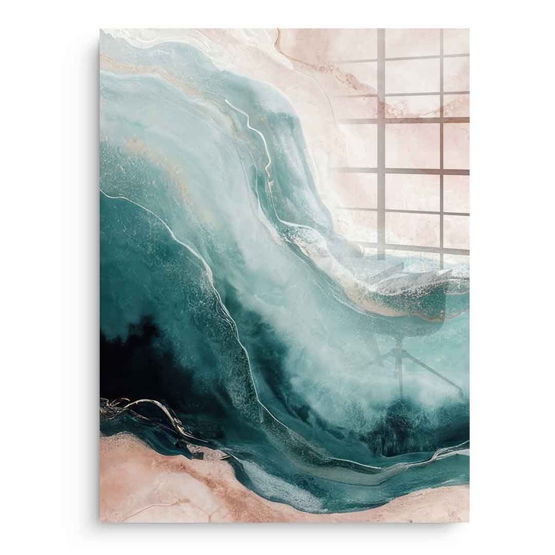 Serpentine Shores - Acrylic glass