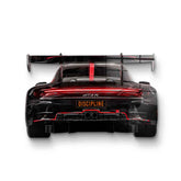 Wandskulptur Porsche Backside - Acrylglas