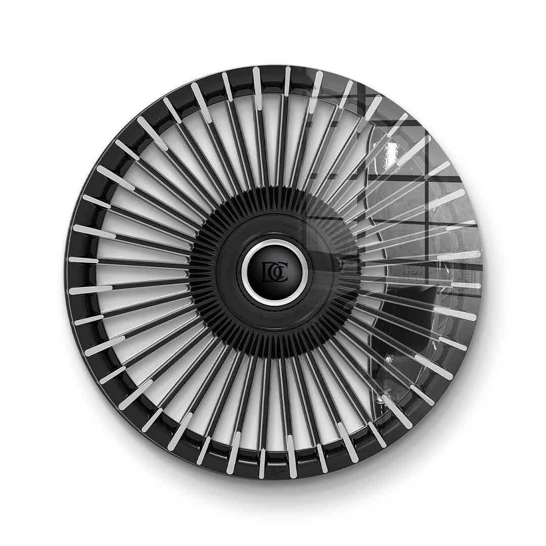 Wandskulptur Wheel 3 - Acrylglas