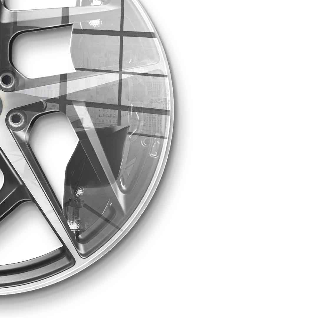 Wandskulptur Wheel 2 - Acrylglas