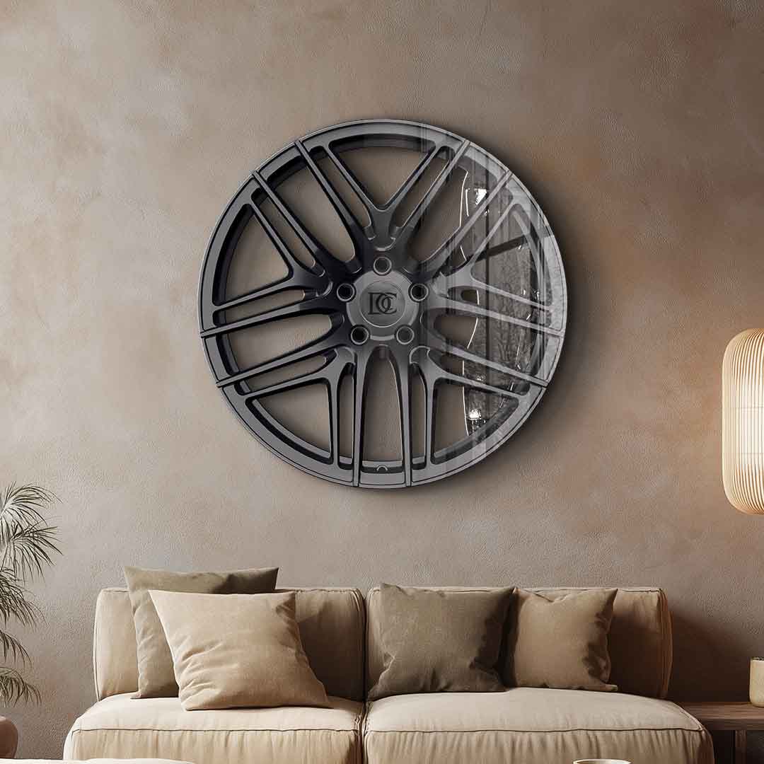 Wandskulptur Wheel 1 - Acrylglas