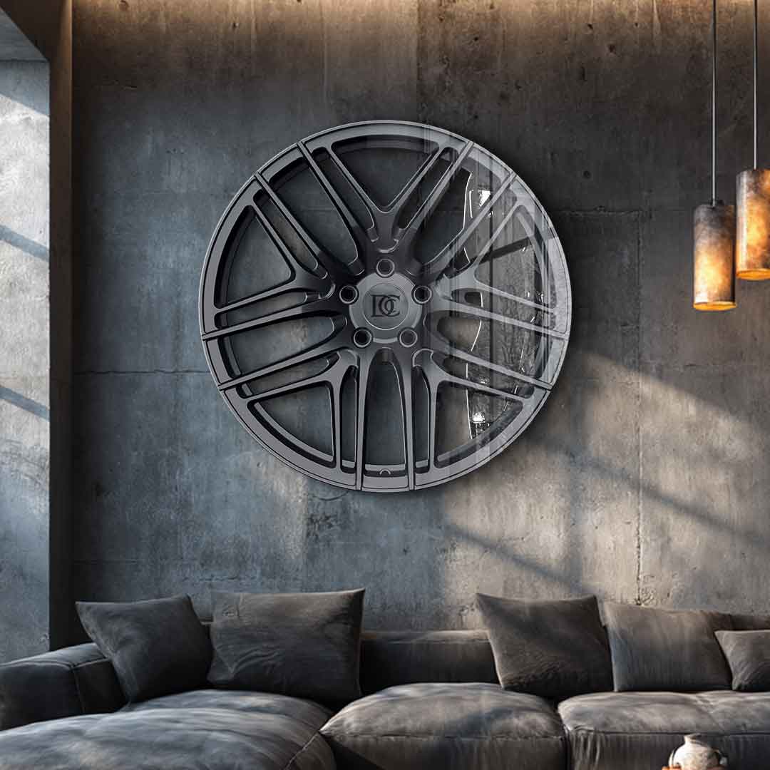 Wandskulptur Wheel 1 - Acrylglas