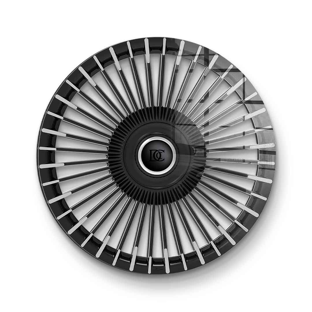 Wall sculpture Wheel 3 - Acrylic glass