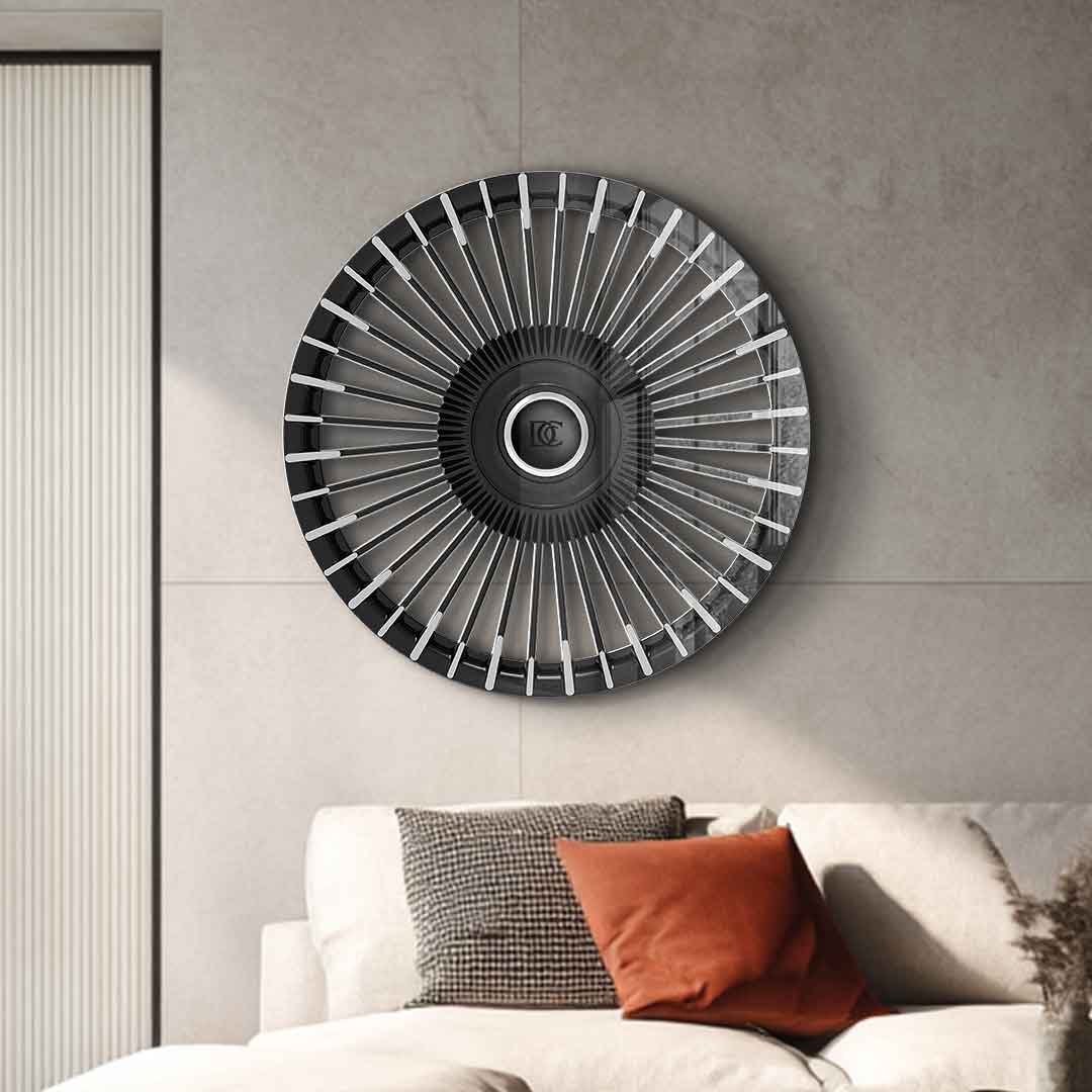 Wandskulptur Wheel 3 - Acrylglas