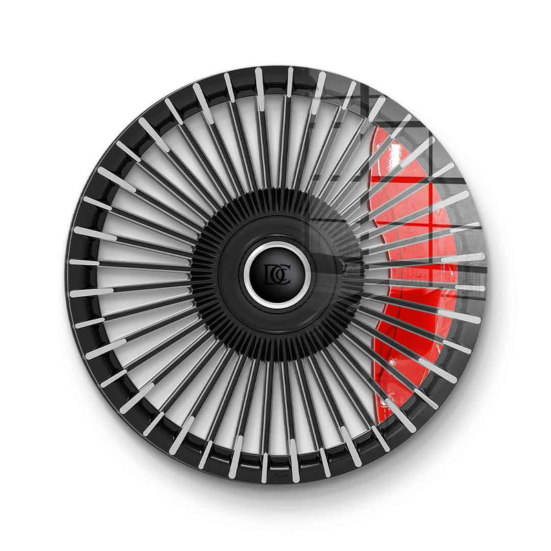 Wandskulptur Wheel 3 - Acrylglas