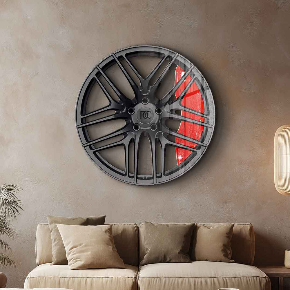 Wandskulptur Wheel 1 Acrylglasbild – Ansicht 2