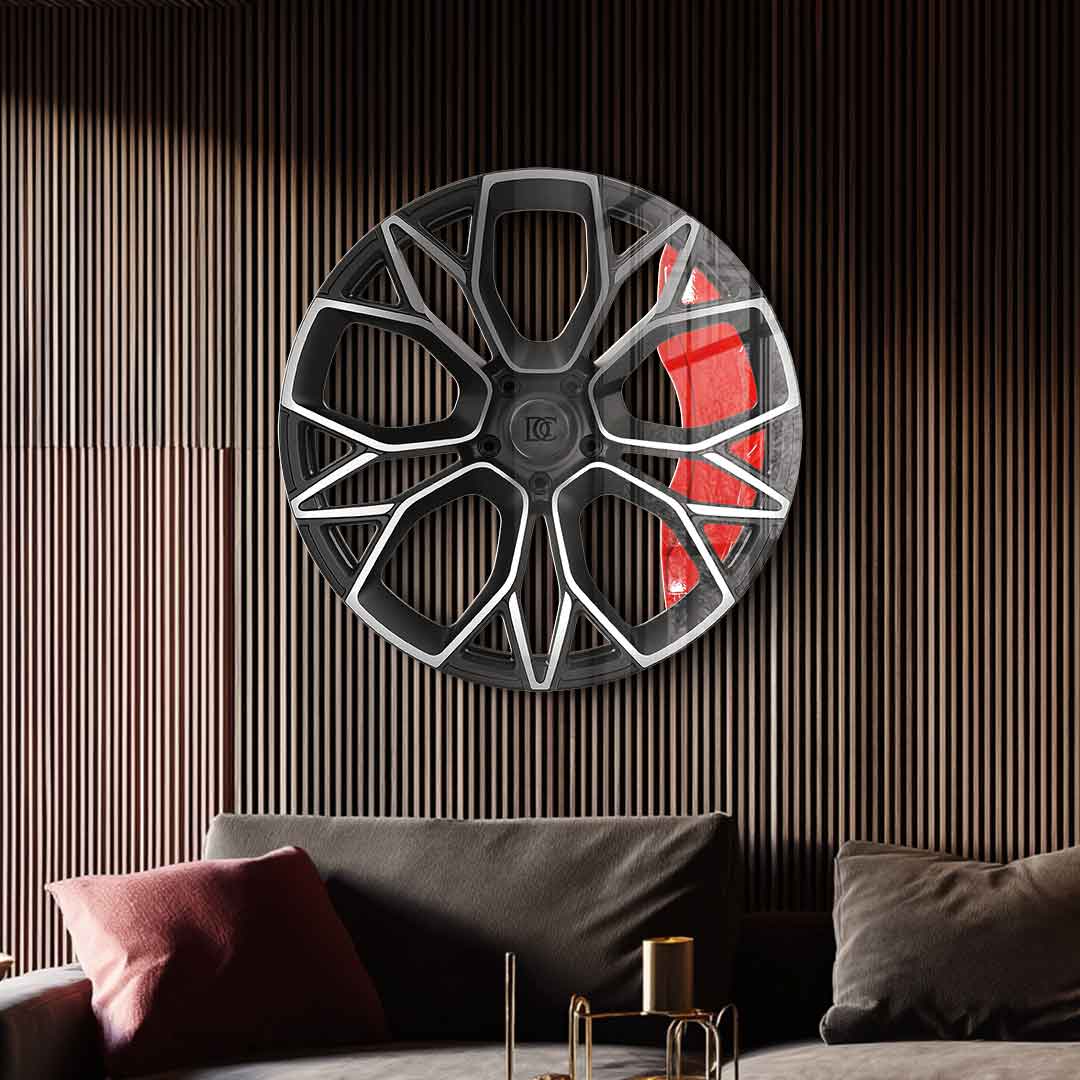 Wandskulptur Wheel 4 - Acrylglas