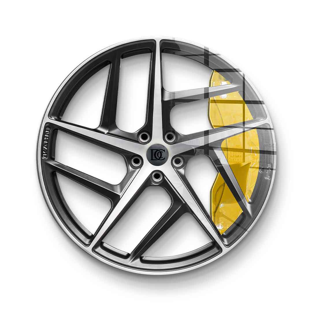 Wandskulptur Wheel 2 - Acrylglas