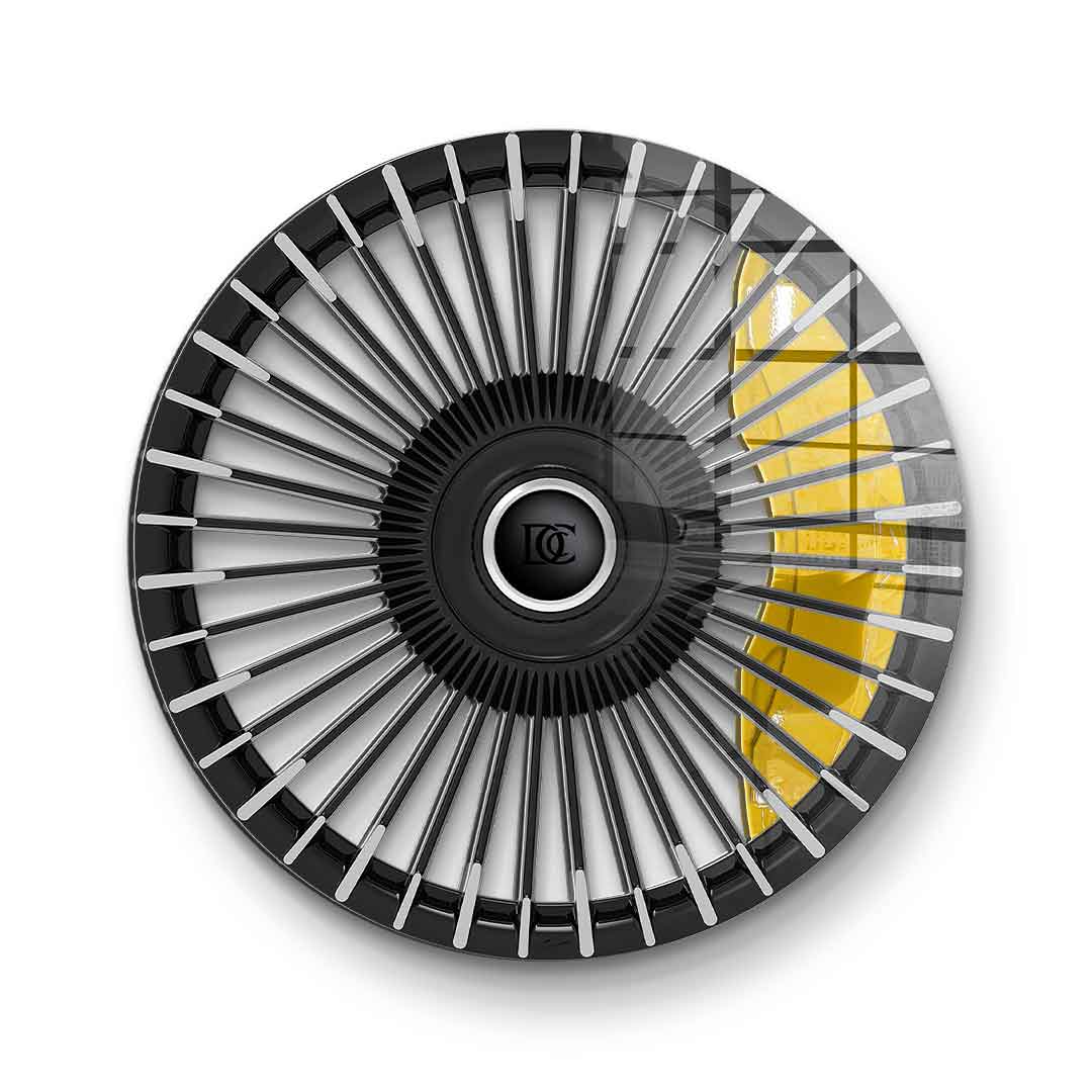 Wall sculpture Wheel 3 - Acrylic glass