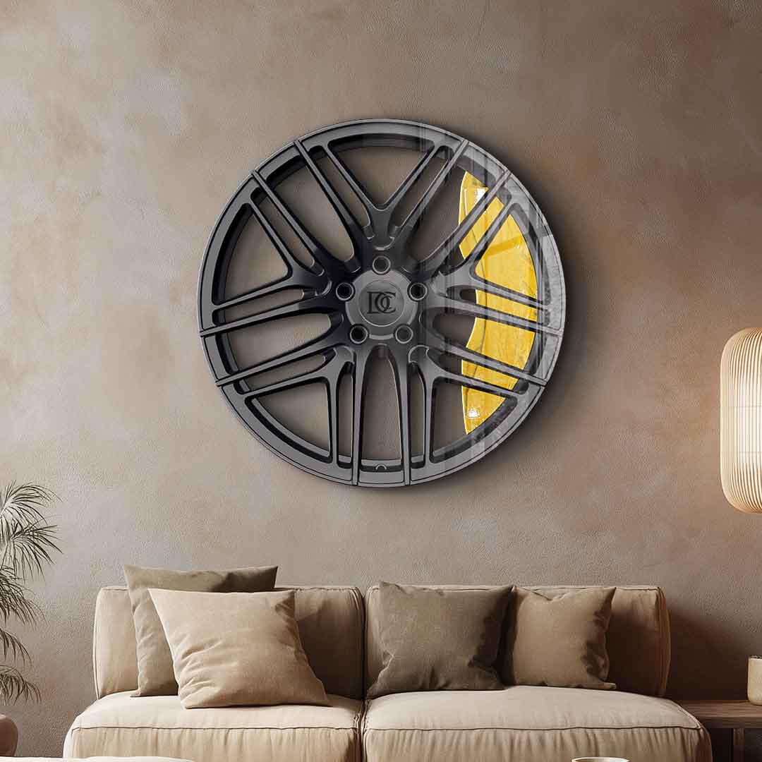 Wandskulptur Wheel 1 - Acrylglas