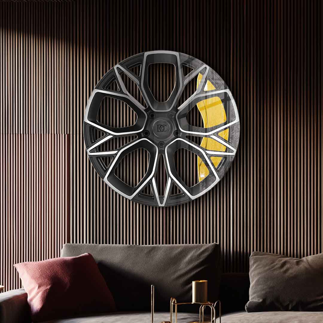 Wandskulptur Wheel 4 - Acrylglas