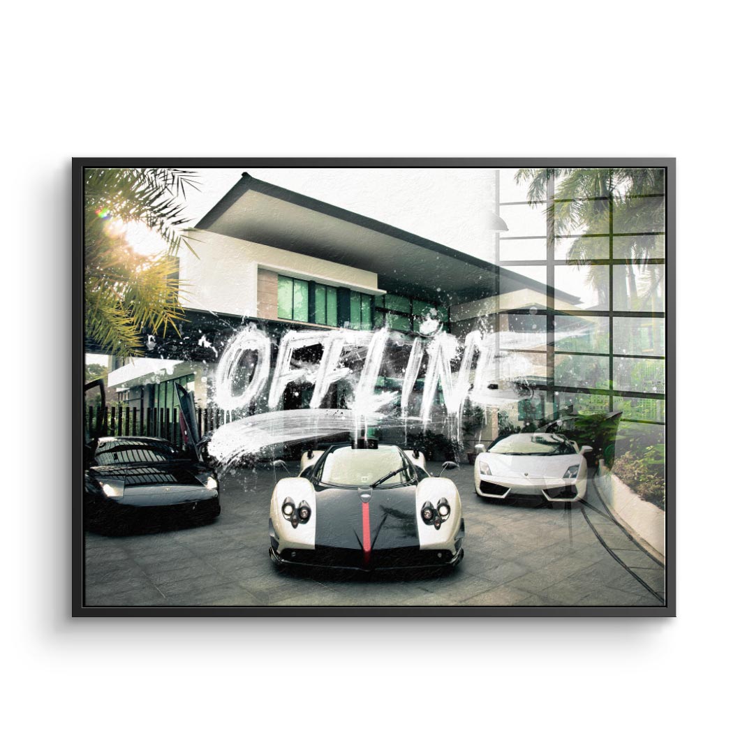 Offline - Acrylic glass