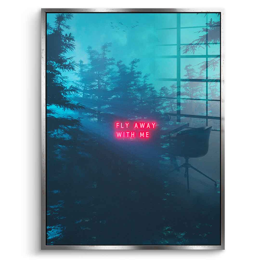 Fly Away - Acrylglas