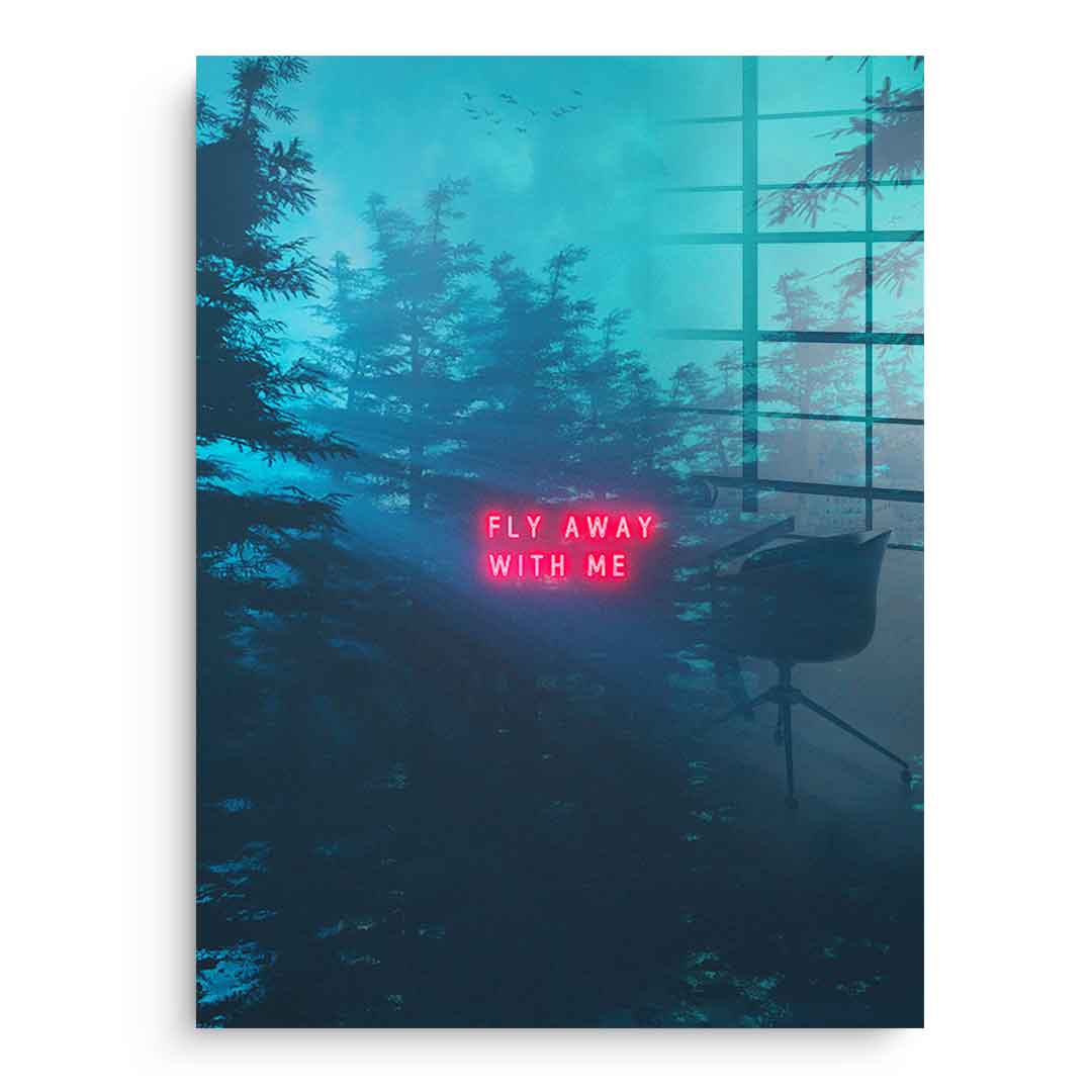 Fly Away - Acrylglas