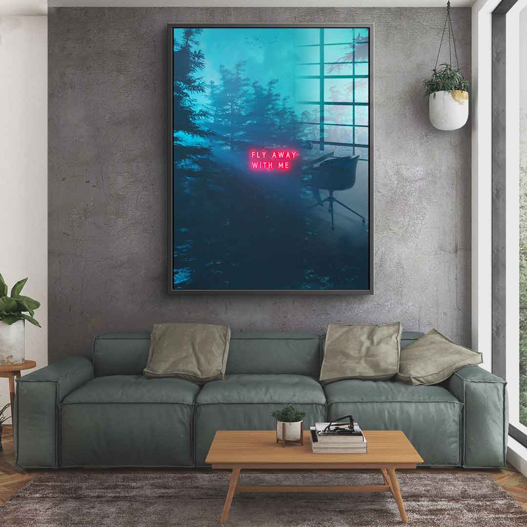 Fly Away - Acrylglas