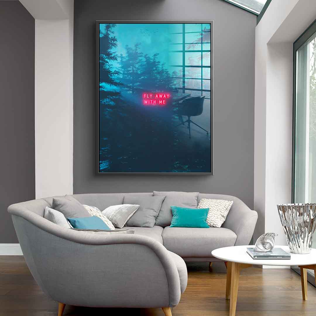 Fly Away - Acrylglas