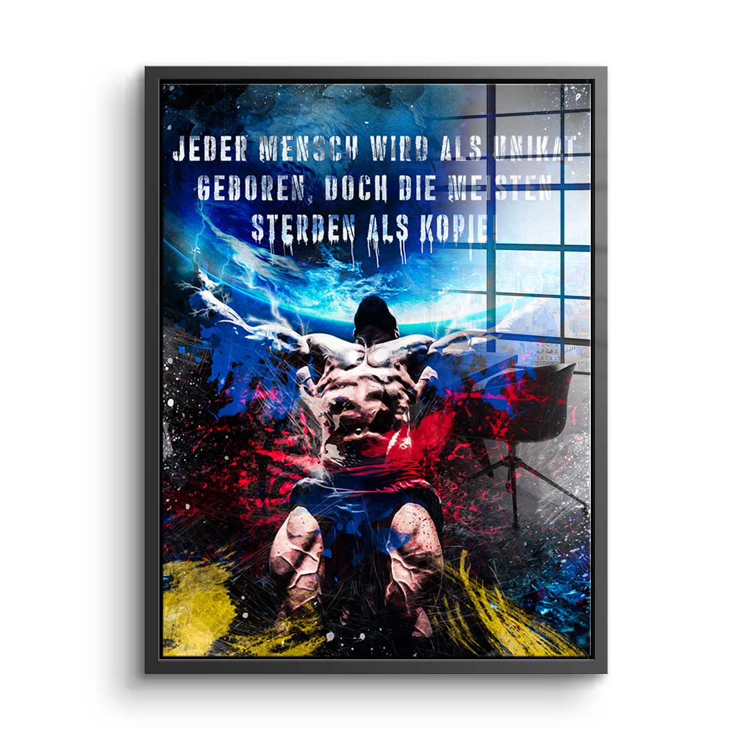 Unique piece - Acrylic glass