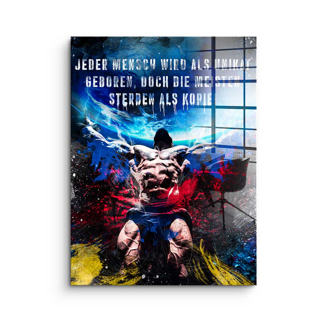 Unique piece - Acrylic glass