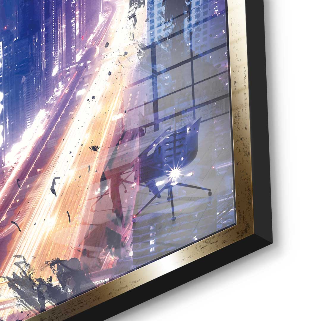 Work Your Way Up - Acrylic glass