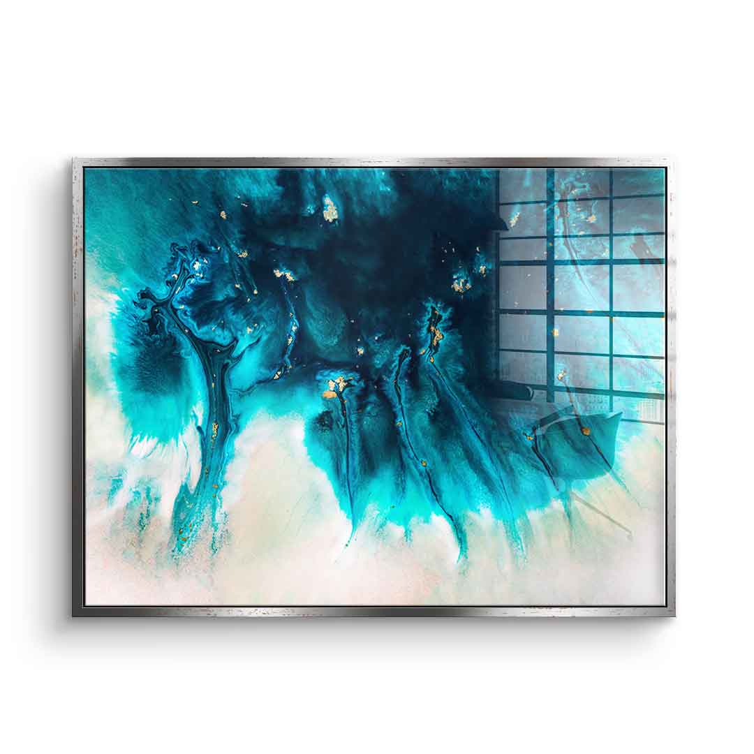 Aqua Echoes - Acrylglas