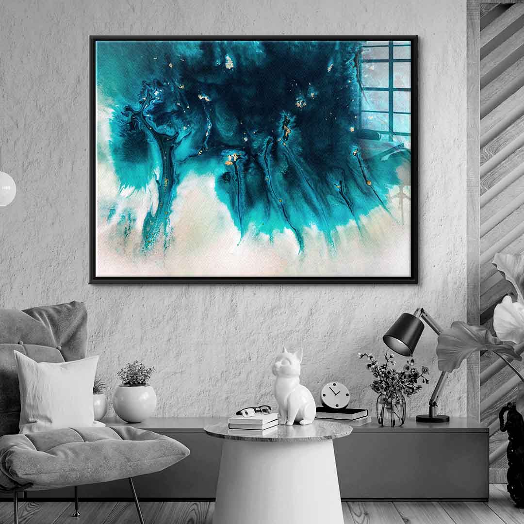 Aqua Echoes - Acrylic glass