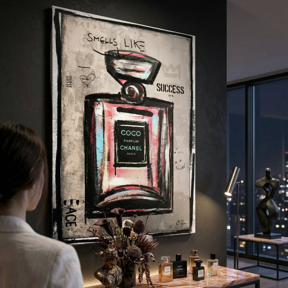 Smells like Success Leinwandbild – Ansicht 2