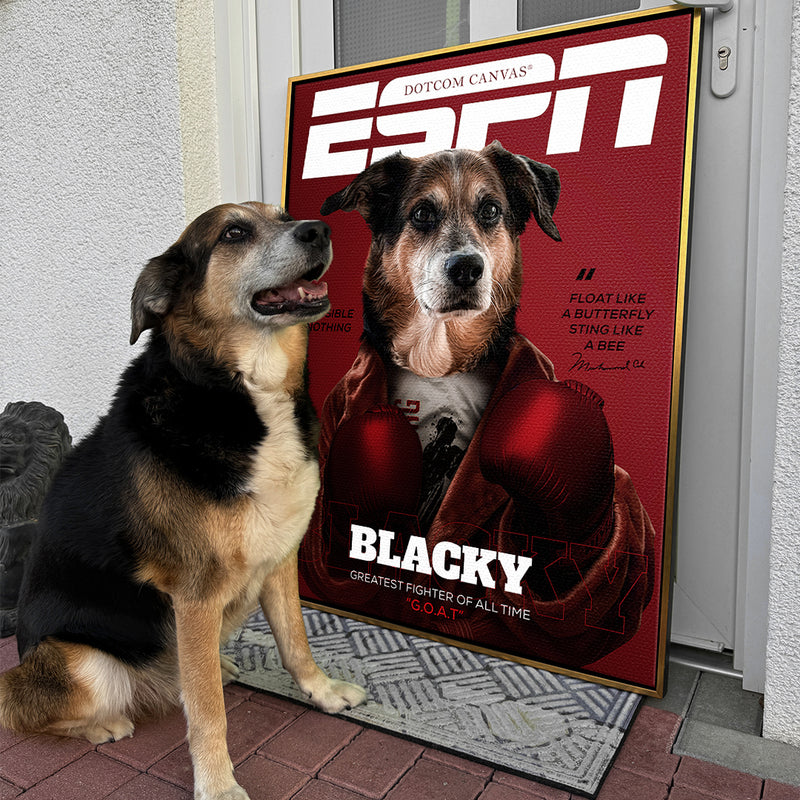 Magazine ESPN Pet Portrait Customizable