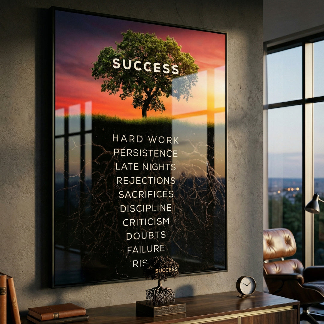 Baum des Erfolgs - Acrylglas