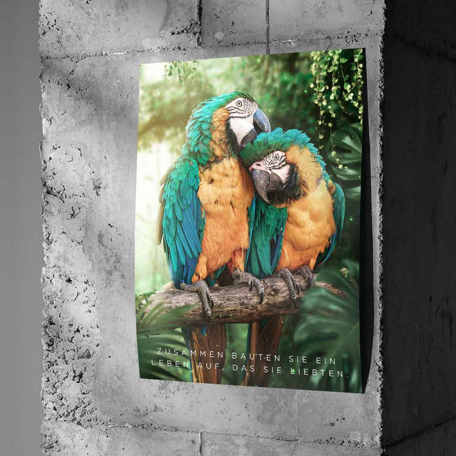 RAZEM ZBUDOWALI ŻYCIE, KTÓRE KOCHAJĄ - Plakat