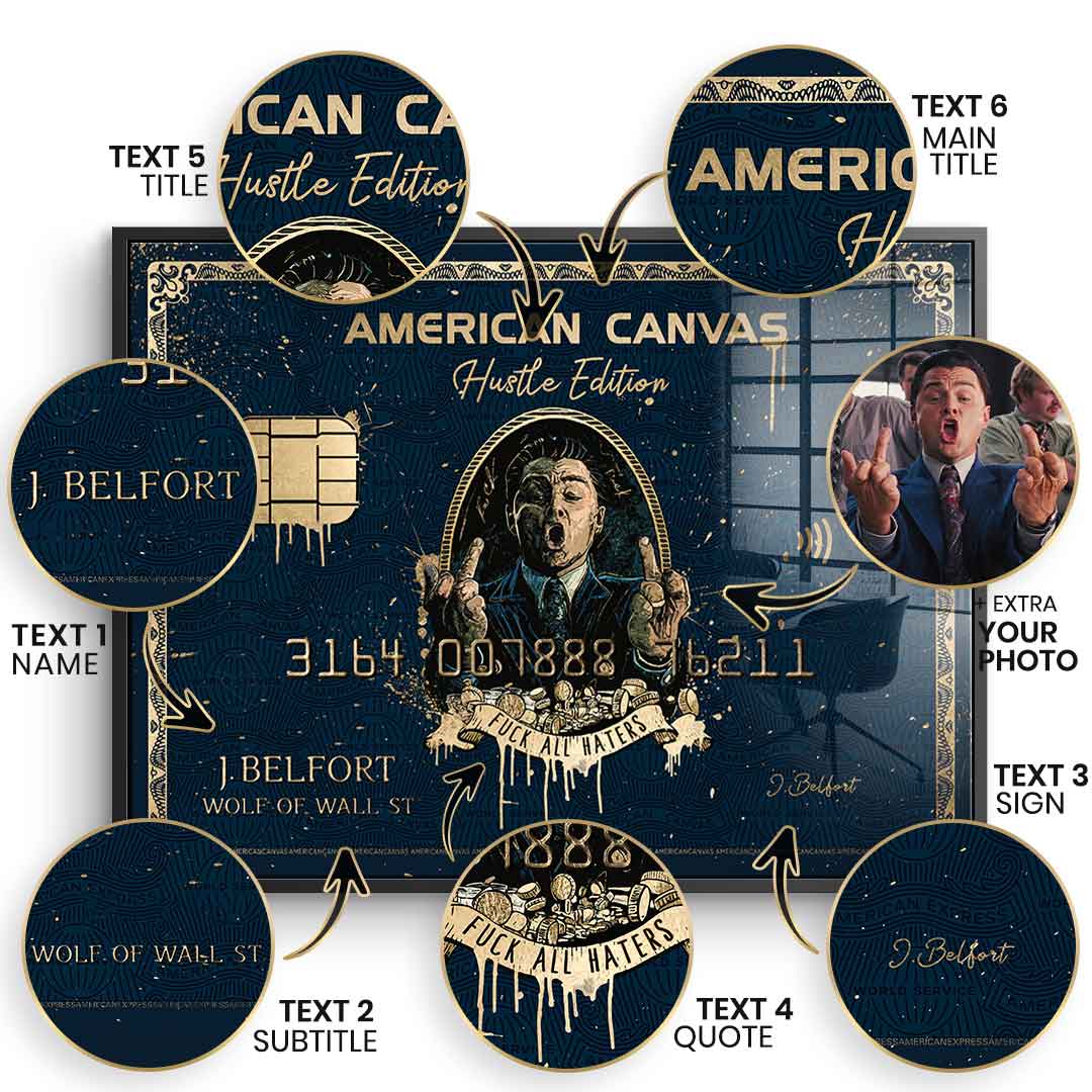 Royal American Canvas - Customizable - Gold Leaf