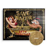 Save Water DCC Edition - Gold leaf