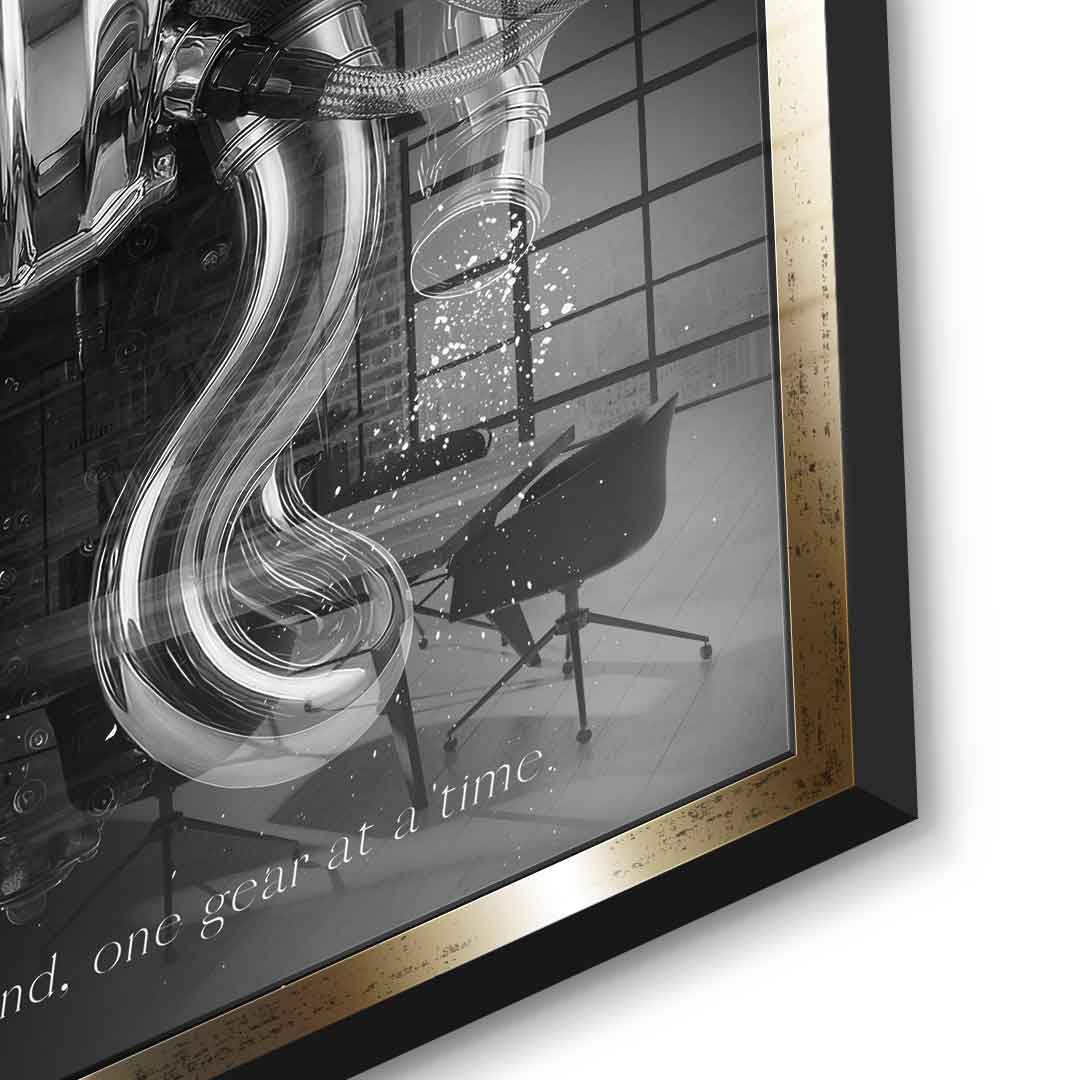 Dodge Viper V 10 - Blattgold