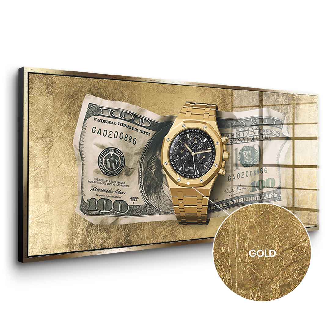 Money Buys Time - Blattgold