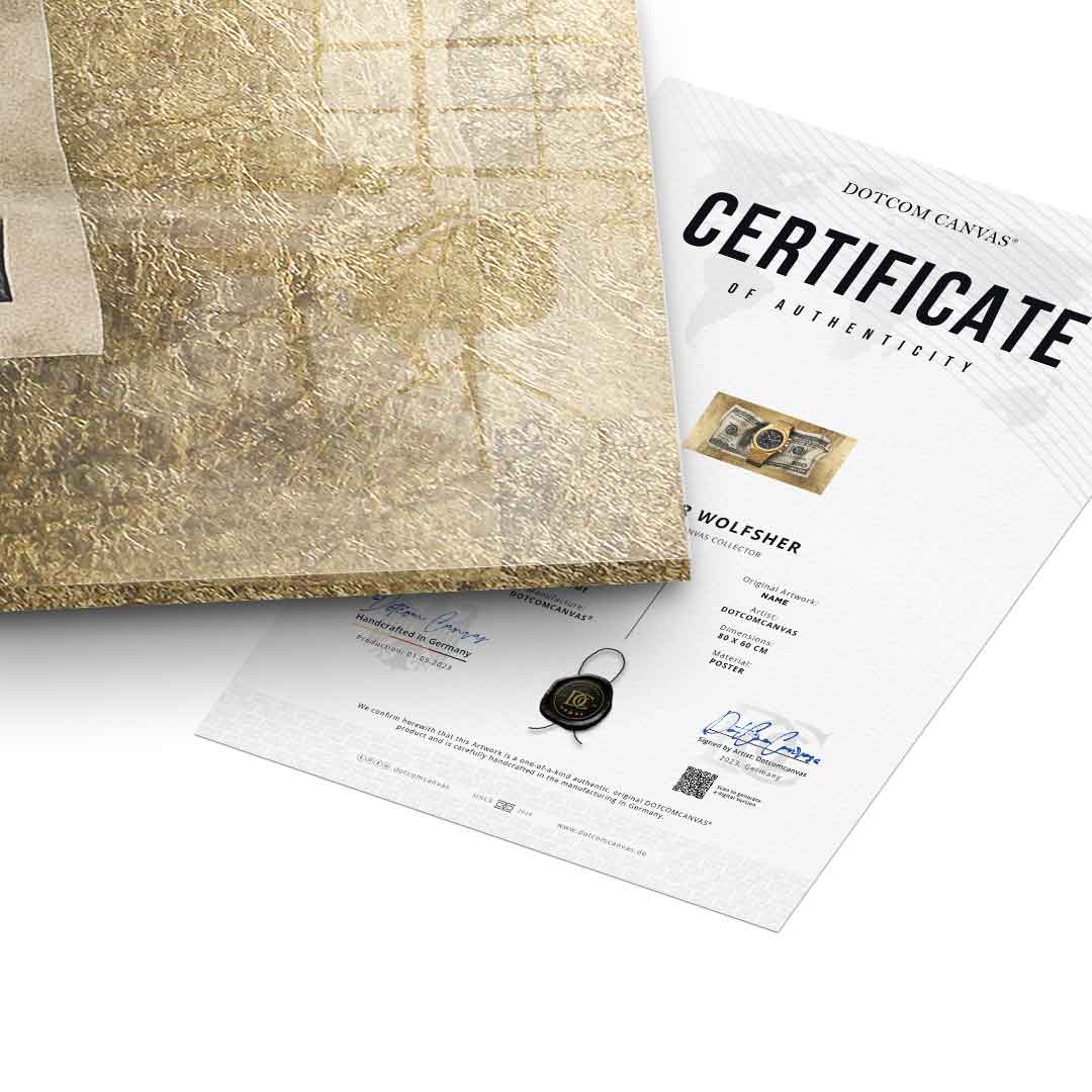 Money Buys Time - Blattgold