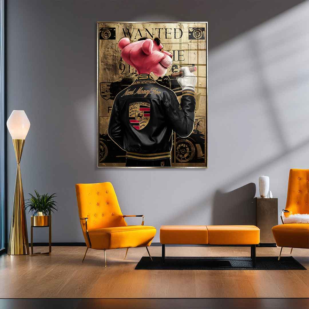 Need Money for Porsche - Blattgold