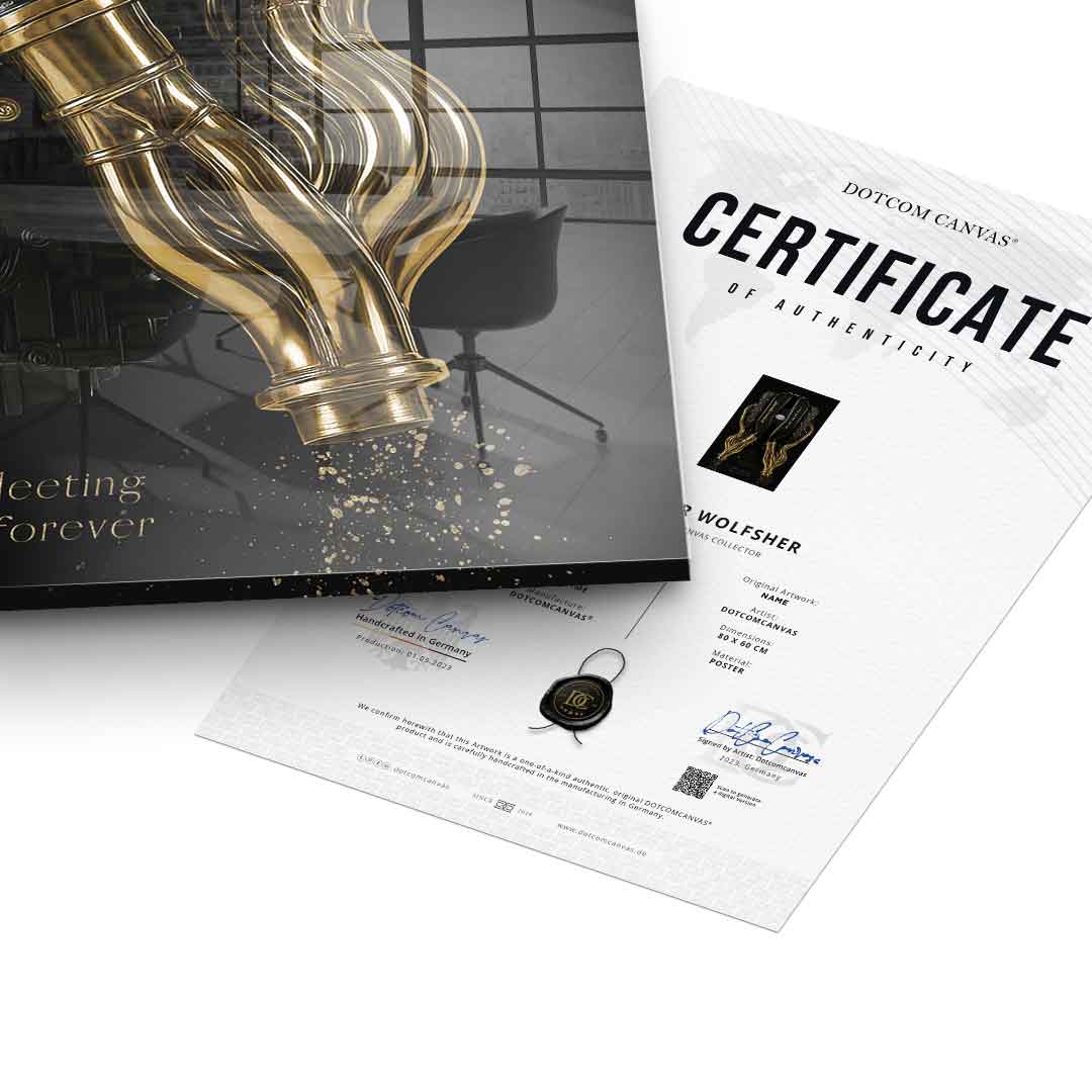 Pagani Engine - gold leaf