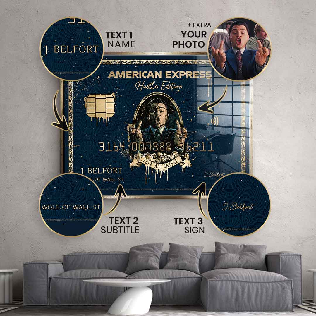 Royal American Express - Customizable - Gold leaf