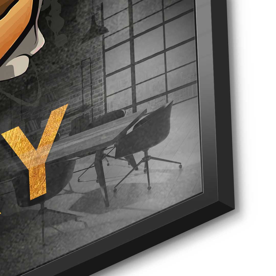 Stay Hungry 1 - Blattgold