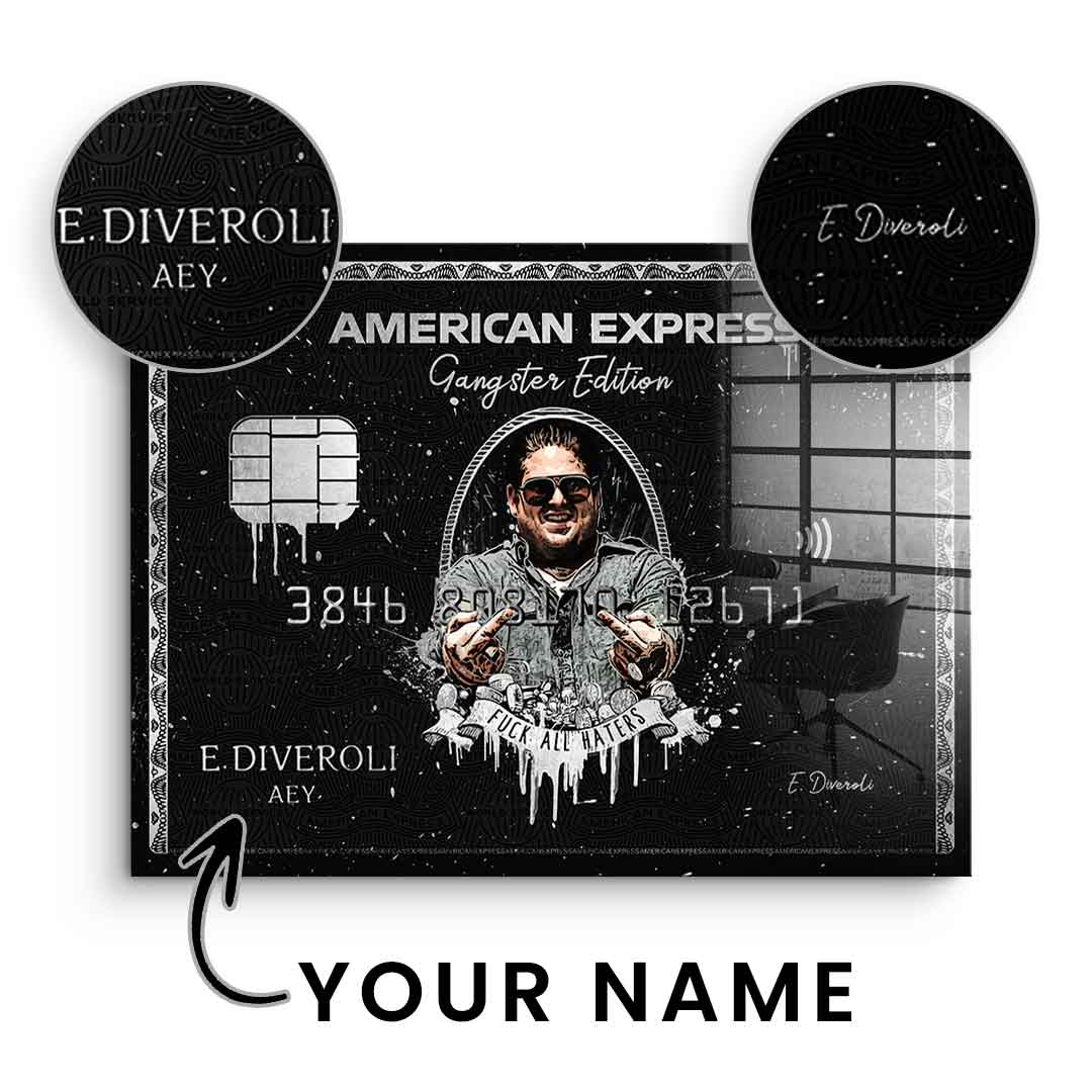 Unique - American Express Gangster Edition - Silver Leaf
