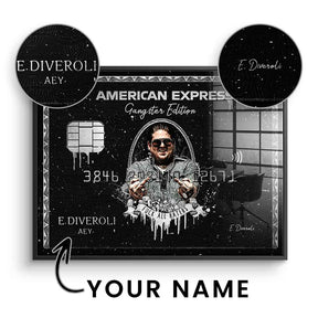 Unique - American Express Gangster Edition - Silver Leaf