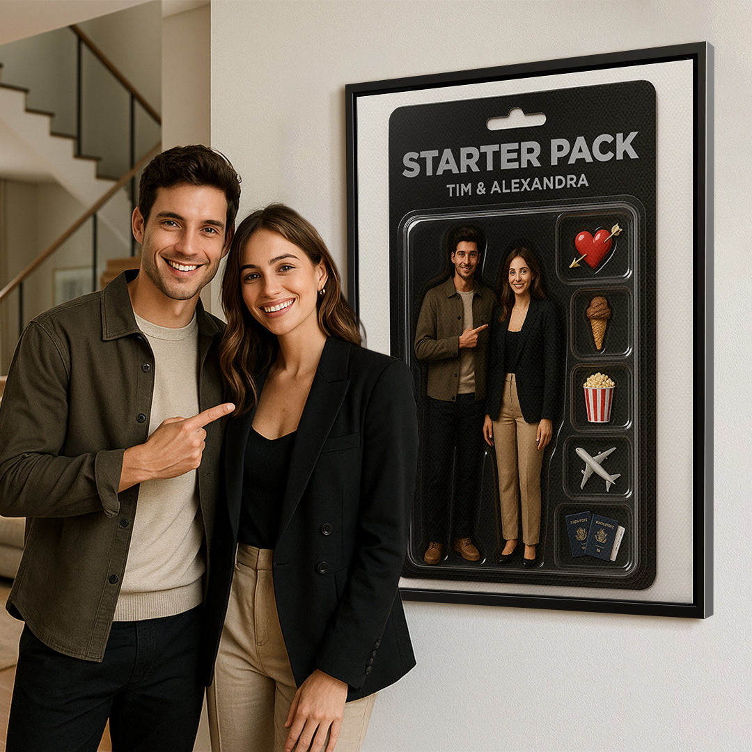 Viral Starter Pack <tc>Wall Art</tc> - Customizable - Canvas